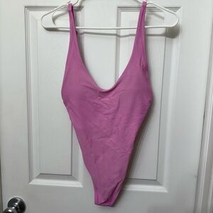 Pink One-Piece Swimsuit